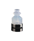 P6lbs Industrial Rubber Vacuum Suction Cup Chuck With Fitting Pneumatic Manipulator Accessory Gripper End Effector, clear rubber design.