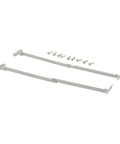 Two Pack Stainless Steel Cabinet Door Lift Up Stay Hinges For Cupboards And Furniture Built Tough Durable Supports For Easy Lift