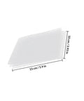 200 Pack Padded Bubble Mailers 10x15cm Double Sided Bubble Envelopes Shockproof Waterproof Packing Bags displayed with measurements