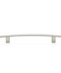 Dope Brushed Nickel Cabinet Handles Set, 7-1/4 Inch Curved Drawer Pulls With 5 Inch Center-To-Center, Sleek Modern Design