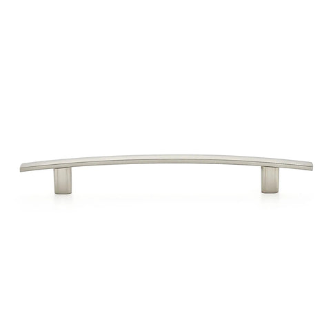Dope Brushed Nickel Cabinet Handles Set, 7-1/4 Inch Curved Drawer Pulls With 5 Inch Center-To-Center, Sleek Modern Design