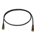 Dope Waterproof Ebike Extension Cable 2Pin 3Pin 4Pin 5Pin 6Pin Dual Ended Female to Male Connector black with orange ends