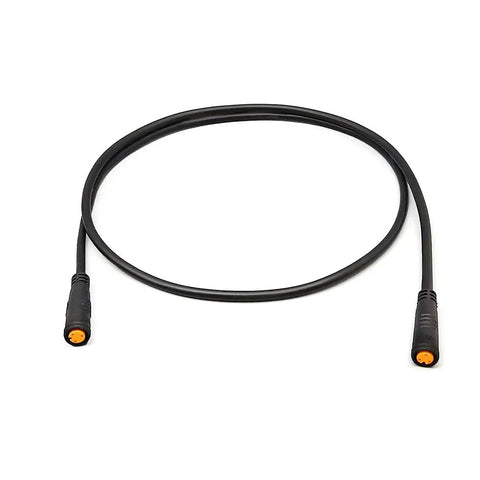 Dope Waterproof Ebike Extension Cable 2Pin 3Pin 4Pin 5Pin 6Pin Dual Ended Female to Male Connector black with orange ends
