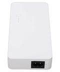 Compact 8800mAh UPS Battery Backup With PoE 24V DC Output, white casing, showing power button and AC input.