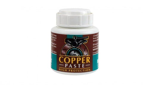 Anti Seize Copper Paste Lubricant For Threads And Bolts, High Temp Copper Anti Seize Compound, 100 Grams Bottle Front View