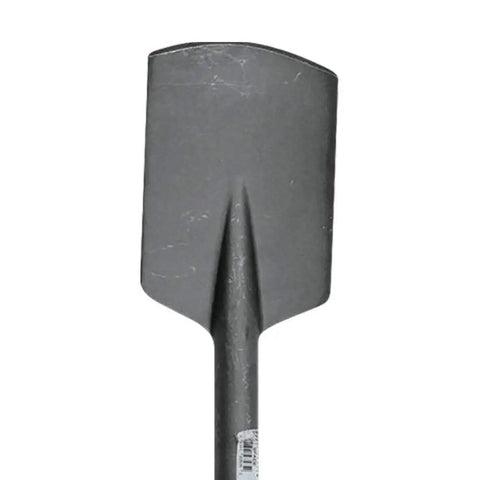 Clay Spade Five And One Half Inch By Twenty Inch With One And One Eighth Inch Hex For Digging In Clay Shale Hard Packed Gravel And Dirt