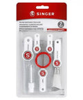 7 Piece Sewing Machine Maintenance Tool Kit With Needle Inserter, Angled Lint Brush, Threader And 3 Screwdrivers, Universal Compatibility
