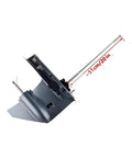 Direct Fit Lower Unit Assembly With L Shaft For 50 To 60 Hp 4 Stroke Outboard Boats, shows side view with measurement.