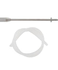 Dissolving Rod For Inhalation Machines, Stainless Steel Hydrogen Rich Water Aeration Head with tubing, Bubble Diffuser Accessory