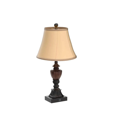 Touch Control Traditional Table Lamps Set Of Two Three Way Dimmable Farmhouse Bedside Lamps With Two USB Charging Ports Vintage Rustic Living Room Bedroom Office Study