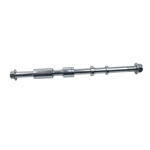 Heavy Duty 12mm 220mm High Strength Steel Alloy Front And Rear Axle Kit With Four Bushings for Mini Bikes, Dirt Bikes, Scooters, and ATV