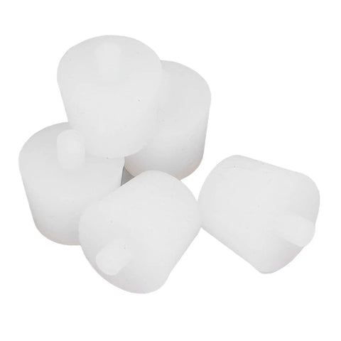 Top Rated Silicone Tapered Plug Kit for High Temp Sealing Durable And Fade Resistant Perfect For Surface Treatment Jobs That Need Serious Grip And Long Lasting Performance You Can Really Rely On, white silicone tapered plugs, 20 pcs