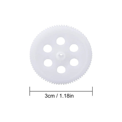 3cm main gear from Main Gear Set Replacement For C186 C187 C138 RC Helicopters Durable Drive Gears 2 Pack For Smooth Power Transmission On Bo105 EC135 And 206 Series Models