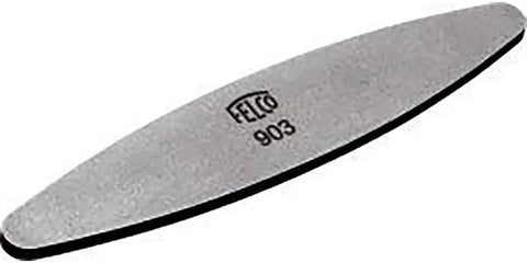 Diamond Coated Hardened Steel Sharpener Stone For Pruning Shears And Knives Easy Precise Honing Of Cable Cutter Blades shown solo