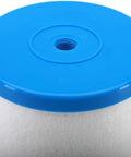 Top Notch 0.5 Micron Carbon Block Water Filter Replacement with Coconut Shell Activated Carbon, blue cap view