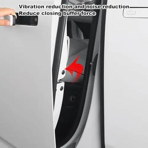 Door Lock Striker Cover Cushioning Buffer Pad For Smart Fortwo Vibration And Noise Reduction Weather Resistant Silicone Tool Free Snap On Setup For A Smoother Quieter Long Distance Drive Comfort on car door latch