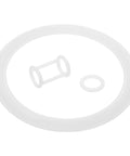 Silicone Ice Cream Maker Seal Ring Replacement Gasket For Cone Machines With Tight Seal And Broad Compatibility H Shaped And O Shaped Repair Parts Drip Free Preventing Leaks And Keeping Your Dispensing Smooth, white silicone O-ring set