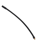 Durable Heavy Duty Metal PVC Air Hose For Car Bike Tyres Fits Any Pump With Threaded No Leak Design Keeps Cold And Hot Summer Weather Sealed Perfect For Rapid Inflation On All Vehicles black PVC hose with brass threaded end