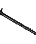 Outdoor Accents Structural Wood Screw With SawTooth Point.220 Inch Diameter By 3-1/2 Inch Length DB Coating In Black Heavy Duty Deck And Fence Fastener 50 Count