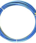 Blue Welding Liner Cable For Millermatic Series 194011 Replacement 0.030 To 0.035 Inch 15 Ft 1 Pack coiled on white surface