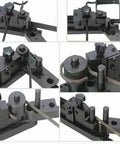 Bead Roller Machine With 7 Inch Throat And Six Die Sets For Sheet Metal Fabrication And Auto Body Work Pro Grade 22 Gauge Capacity