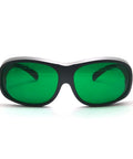 Heavy Duty Laser Safety Glasses Shielding Eyes From Blue Red And Infrared Beams At 450Nm 650Nm 808Nm 980Nm with green tinted lenses.