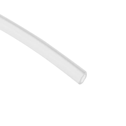 Close-up of translucent PA6 Nylon Tube Hose 3mm ID 5mm OD, showing smooth flexible tubing for air, water, oil, gas, and hydraulic lines.