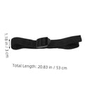 Adjustable black strap for 16 Piece Lawn Aerator Shoes Straps With A Workhorse Heavy Duty Garden Spikes For Lawn Care Compatible Boots