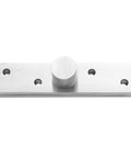 360 Degree Rotating Stainless Steel Pivot Door Hinge For Wooden And Aluminum Frame Doors Featuring Vertical Shaft Hidden Heavy Duty Pivot DIY Home Improvement And Furniture Projects, close-up view