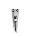 Premium CNC Milling Vise Delivering Rock Hard Clamping Power And Exact Vertical Parallel Alignment, top view, gray iron, versatile for machining.
