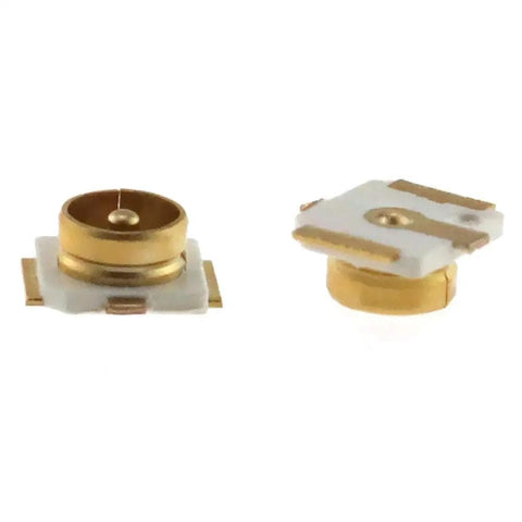 4 Pack IPEX IPX UFL SMD Coax RF Connector Solder Socket for PCB Mount Female Antenna Block 50 Ohm shown on white background