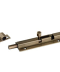 Premium 2 Inch Pure Copper Door Bolt Antique Bronze Barrel Slide Lock with solid rod and heavy-duty design for security.