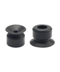 PA PFG1.5~20N Series Industrial Pneumatic Rubber Suction Cup Chuck Accessory PA-06n two black rubber suction cups for factory automation.