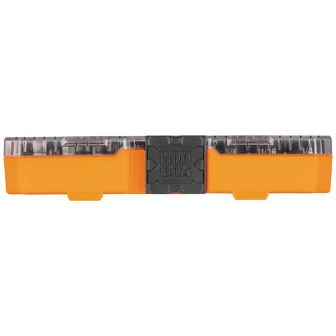 Pass Through Impact Socket Set With Three Eighths Inch Drive And Twenty Eight Piece Kit Featuring SAE And Metric Sockets MODbox
