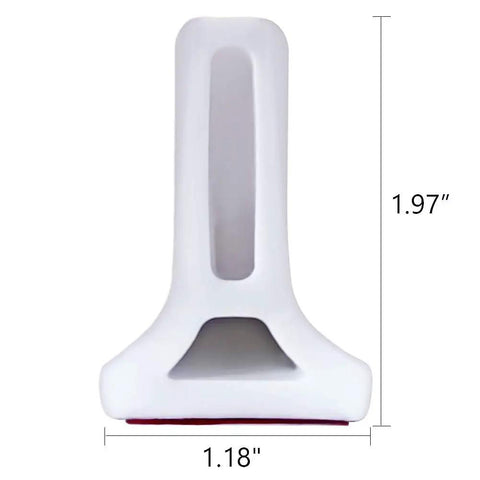 Side view of 67 Inch Collapsible Shower Water Dam Barrier Keeps Water In The Shower And Prevents Wet Floor Mess In Bathroom And Kitchen