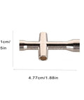 Cross socket detail from All In One RC Car Tool Kit With Ball Bearing Remover Reamer Body Hole Puncher Wheel Hub
