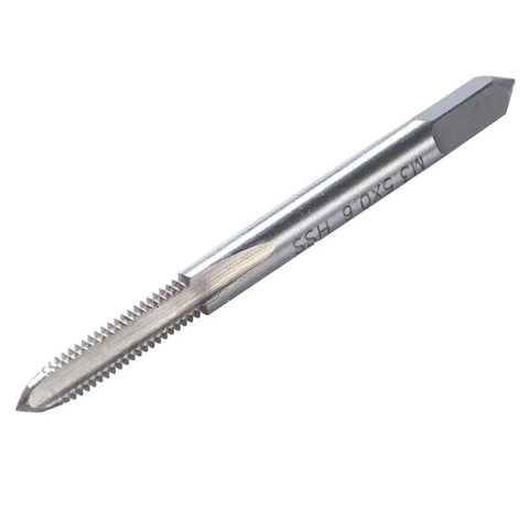 High Speed Steel Mini Metric Tap Kit, 10 Piece Threaded Tap Set For M1, M1.2, M1.4, M1.6, M1.7, M1.8, M2, M2.5, M3, M3.5 Threads