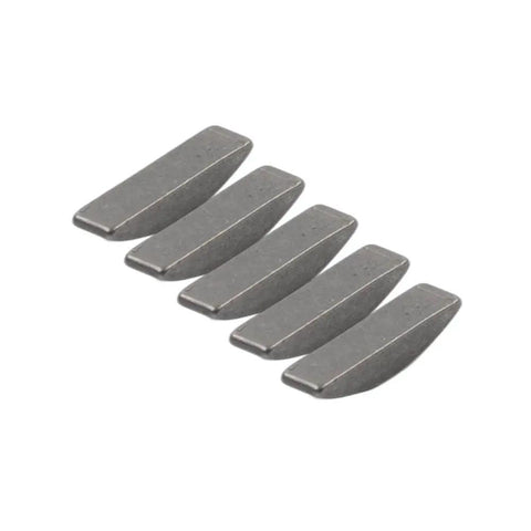 Woodruff Semicircle Keys 5 Pack Gray Iron For Chinese GY6 Scooters 50cc 80cc 139QMB Snug Fit Durable Iron For Jonway JMSTAR