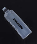 Curved Water Bottle For Running And Cycling 400ml Ergonomic Sports Flask on black background