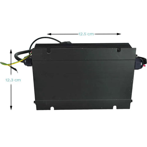 Rocksolid Heavy Duty Battery Charger Replacement For Big Joe Electric Pallet Truck E30 And EZ30 Parts 11155200140a 111552001400 Plug And Play Unit Delivers Smooth Reliable Juice For Daily Warehouse Grind