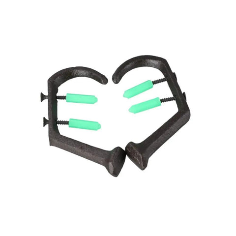 Heavy Duty Cast Iron Wall Mount Hooks Boss Level Construction For Hanging Towels Coats And Bags Slick Retro Storage Rack