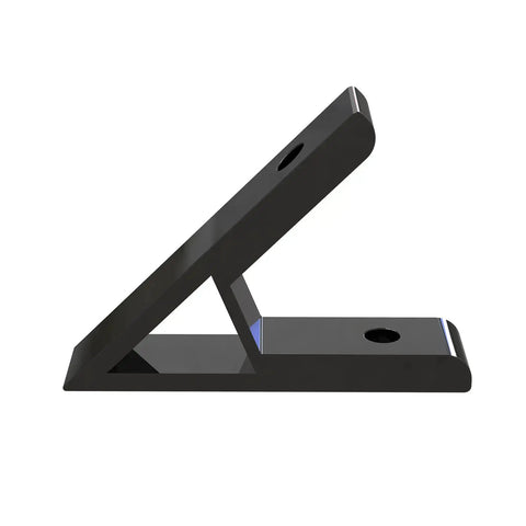 Side view of a zinc alloy joint connector from the 45 Degree And 135 Degree Corner Bracket Set For 2020 Series Aluminum Extrusion Profile, rustproof and durable.
