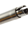 Close-up of silver Glow Plug Igniter for Nitro Engines, AA Battery Powered Starter Tool showing metal tip detail