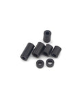 Black Nylon Spacer Kit 186 Piece Set For M3 And M4 Screws, Electrical Outlet Spacers, Auto And Computer Repair, DIY Jewelry Craft, Versatile Spacer Assortment For Electronics And Cars black nylon standoffs and rings