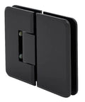 Oil Rubbed Bronze 180 Degree Glass To Glass Plymouth Series Wide Shower Door Hinge, Heavy Duty Support, Close-up View