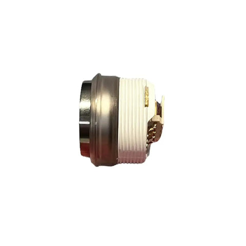 Slick OEM Luxury Micro Motion III Elevator Pushbutton With Yellow Green LED Four Position Connector Brushed Stainless Steel Replacement Button For Elevators AAA23500CH10 side view