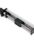 200mm Linear Rail Guide System Workhorse With SFU1605 Ballscrew And Nema 17 Stepper Motor shown from top angle
