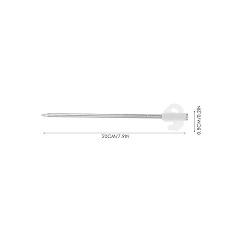 Heavy Duty Tent Stakes and Pegs Kit with Windproof Ropes and Hammer Storage Bag Included for Camping Hiking Beach Shelters