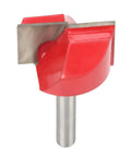 Heavy Duty Tungsten Steel Router Bit With 6mm Shank For CNC Carving Wood MDF PVC Slotting Bottom Cleaner Tool, sharp cutting edge.