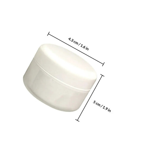 Ceramic Tile Repair Kit 100g Two Component Quick Drying Epoxy Adhesive Paste container showing dimensions of 4.3cm by 5cm